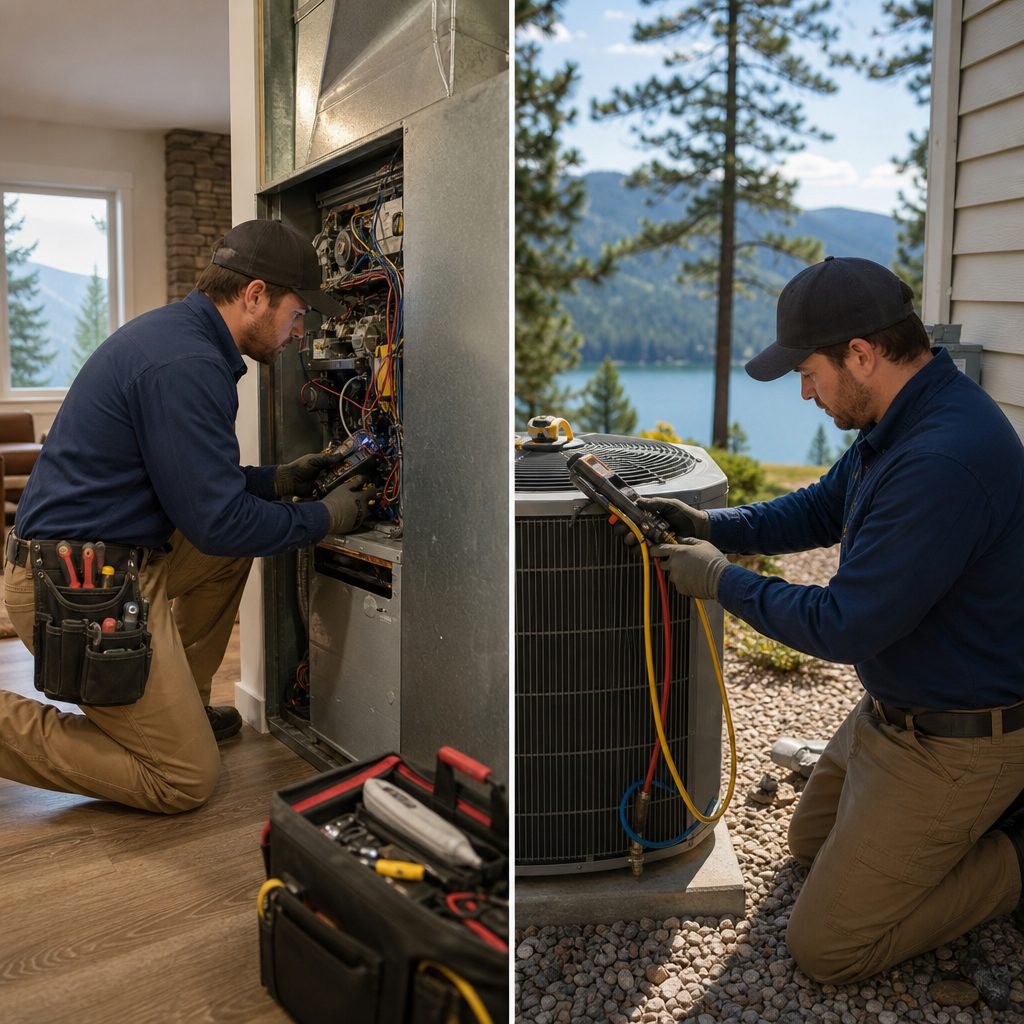 Furnace Repair Yourself vs. Hiring a Professional in Coeur d'Alene