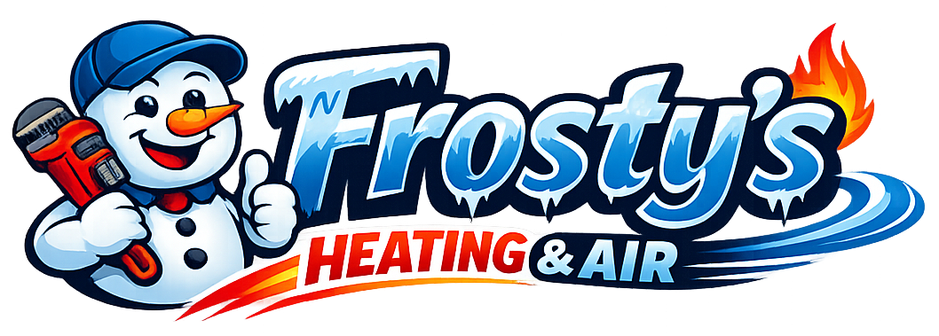 Frosty's Heating and Air Logo